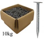 40mm x 3mm Galvanised Felt Nails / Clouts 10kg Bulk Box